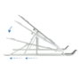 Tooq Soporte Elevador TQLRS0033-AL para Portátiles hasta 15 pulgadas, Plata